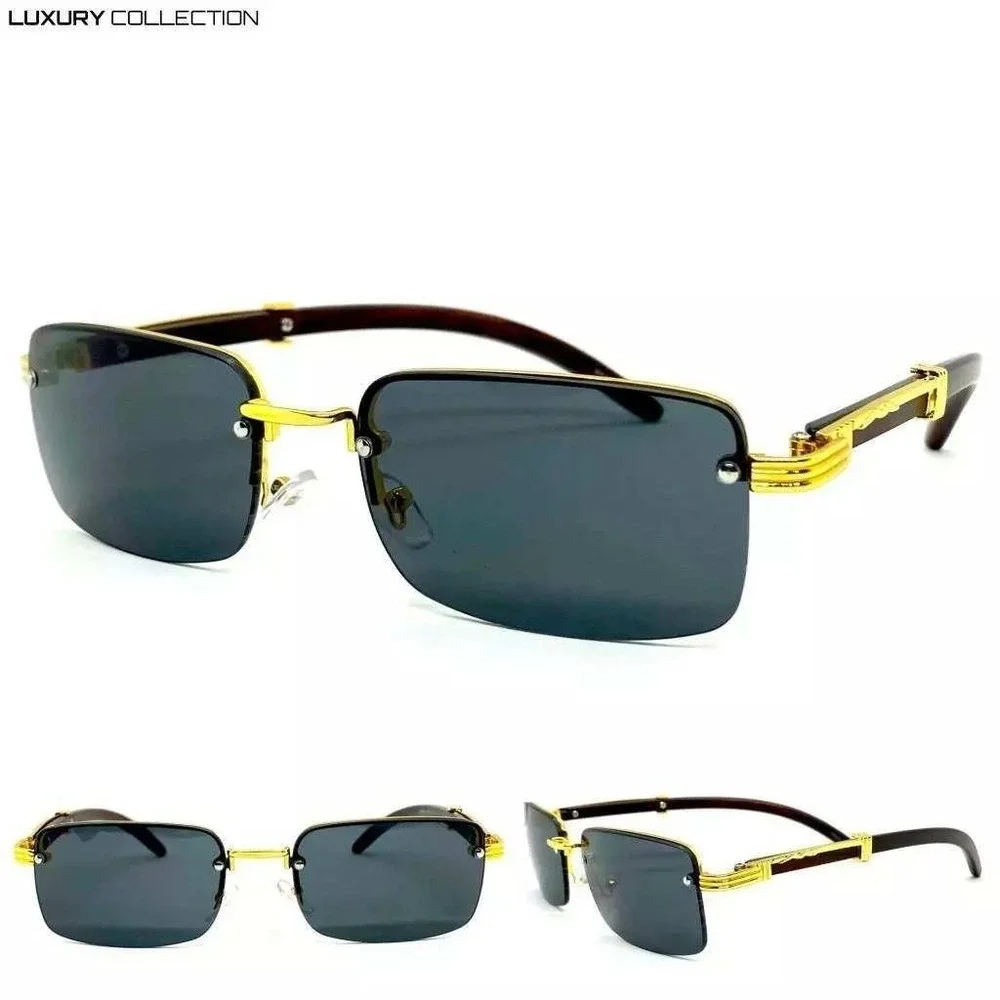 Women Square Frame Men Sunglasses UV400 Protection Outdoor Driving Wear‎ Music